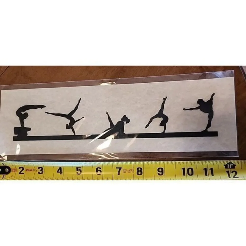 Want 2 Scrap Gymnastics‎ Bean Die Cut Paper Crafts Scrapbook Junk Journal